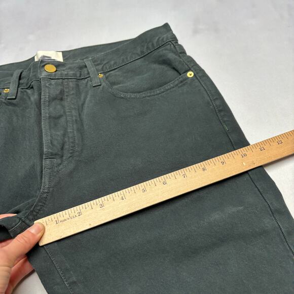 $195 Sid Mashburn Straight Leg Jeans Men's 32x30 Coal Black Denim - Picture 7 of 13